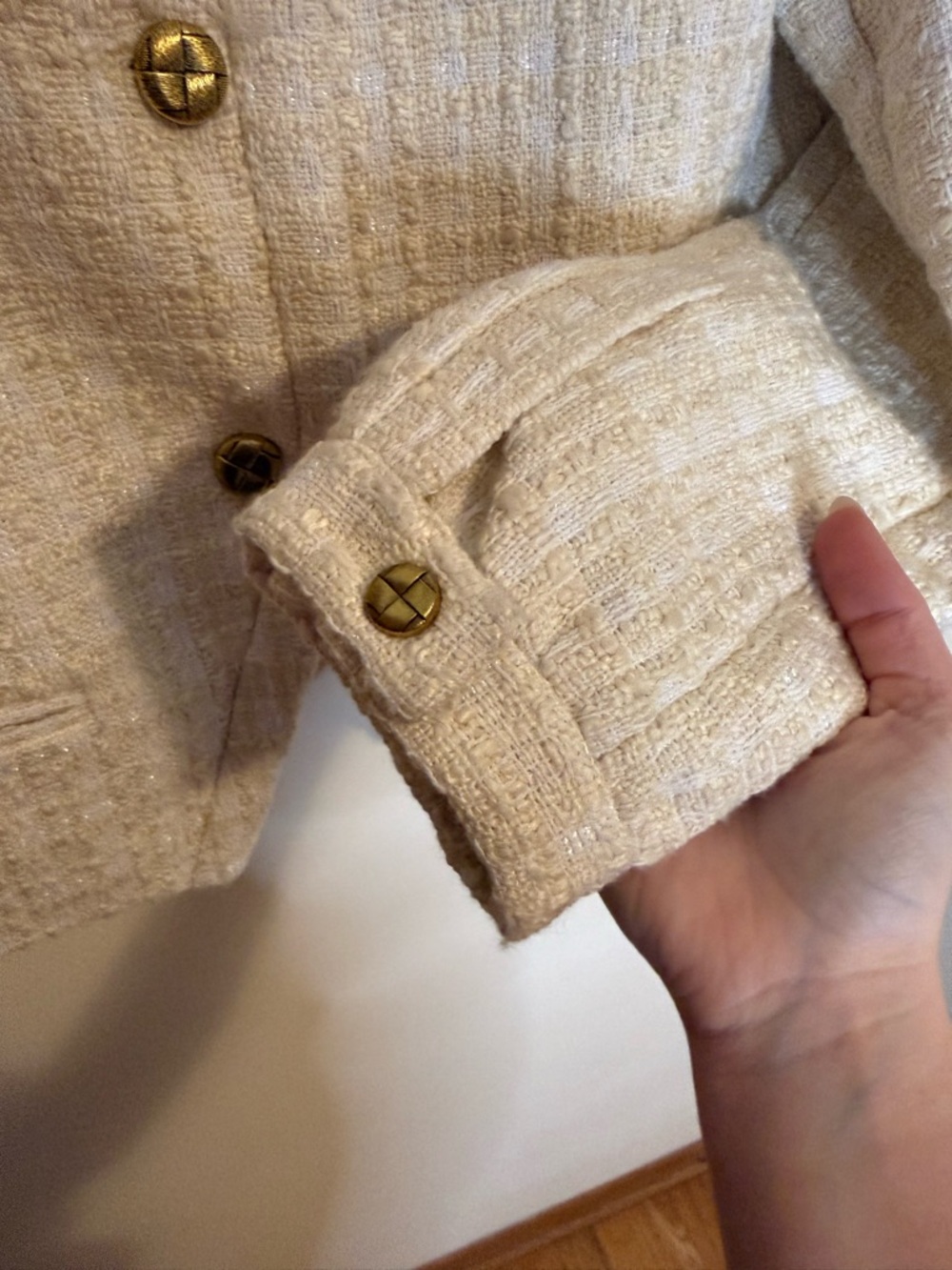 Tuckernuck Cream Tweed Sommers Jacket - Picture 10 of 13